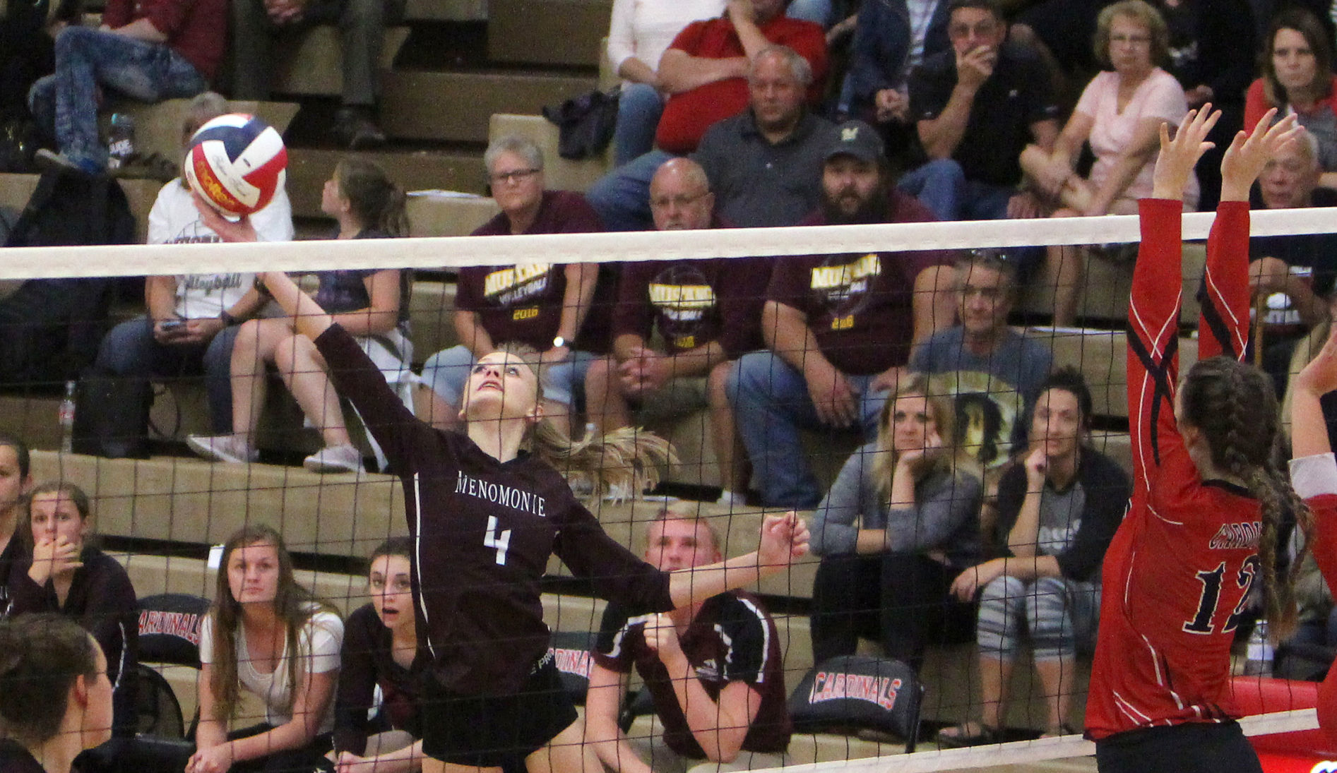 Menomonie at Chi-Hi volleyball 9-6-18
